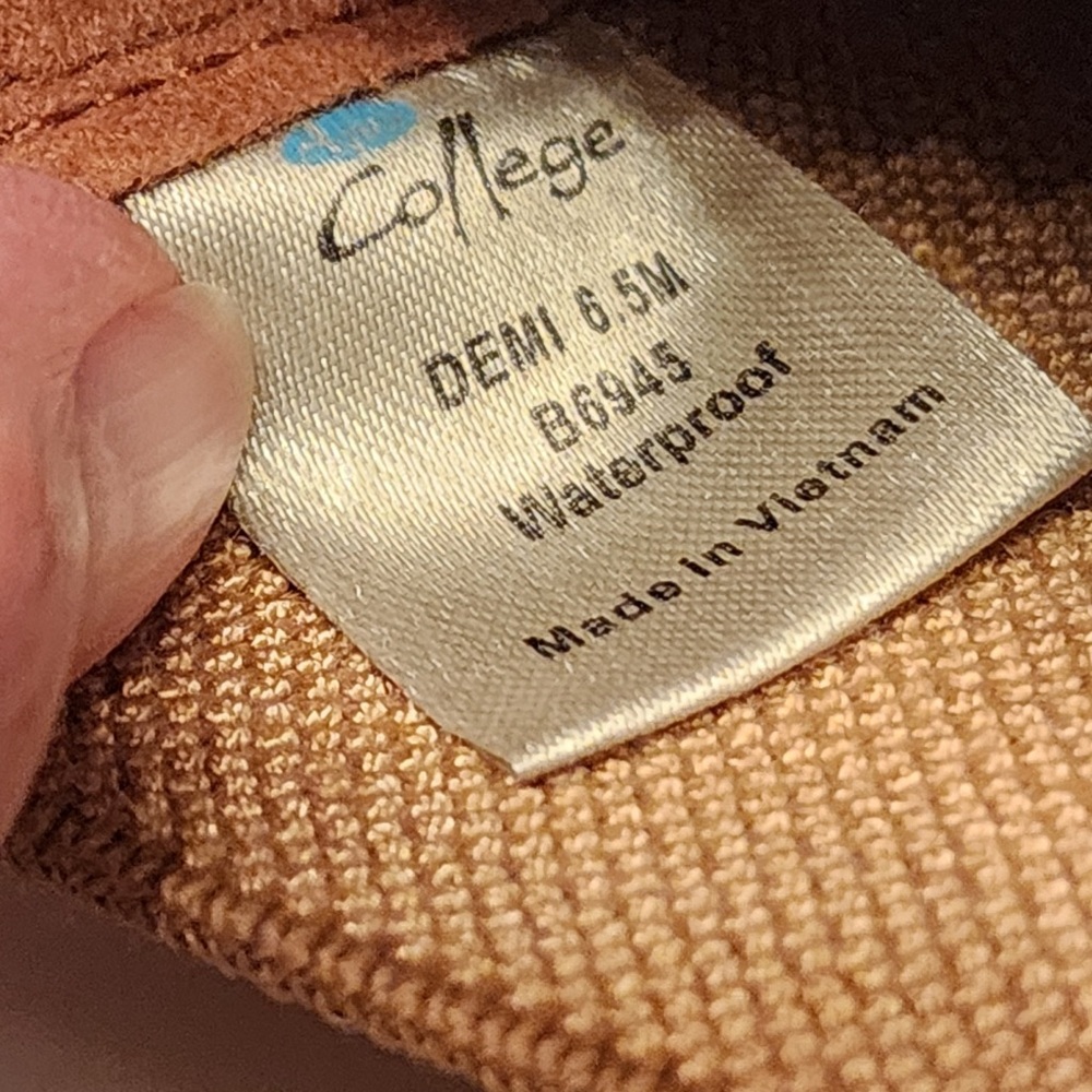 Aqua College Demi Suede Lug Sole Women’s Chelsea Boots Brown Size 6.5 - Picture 14 of 15